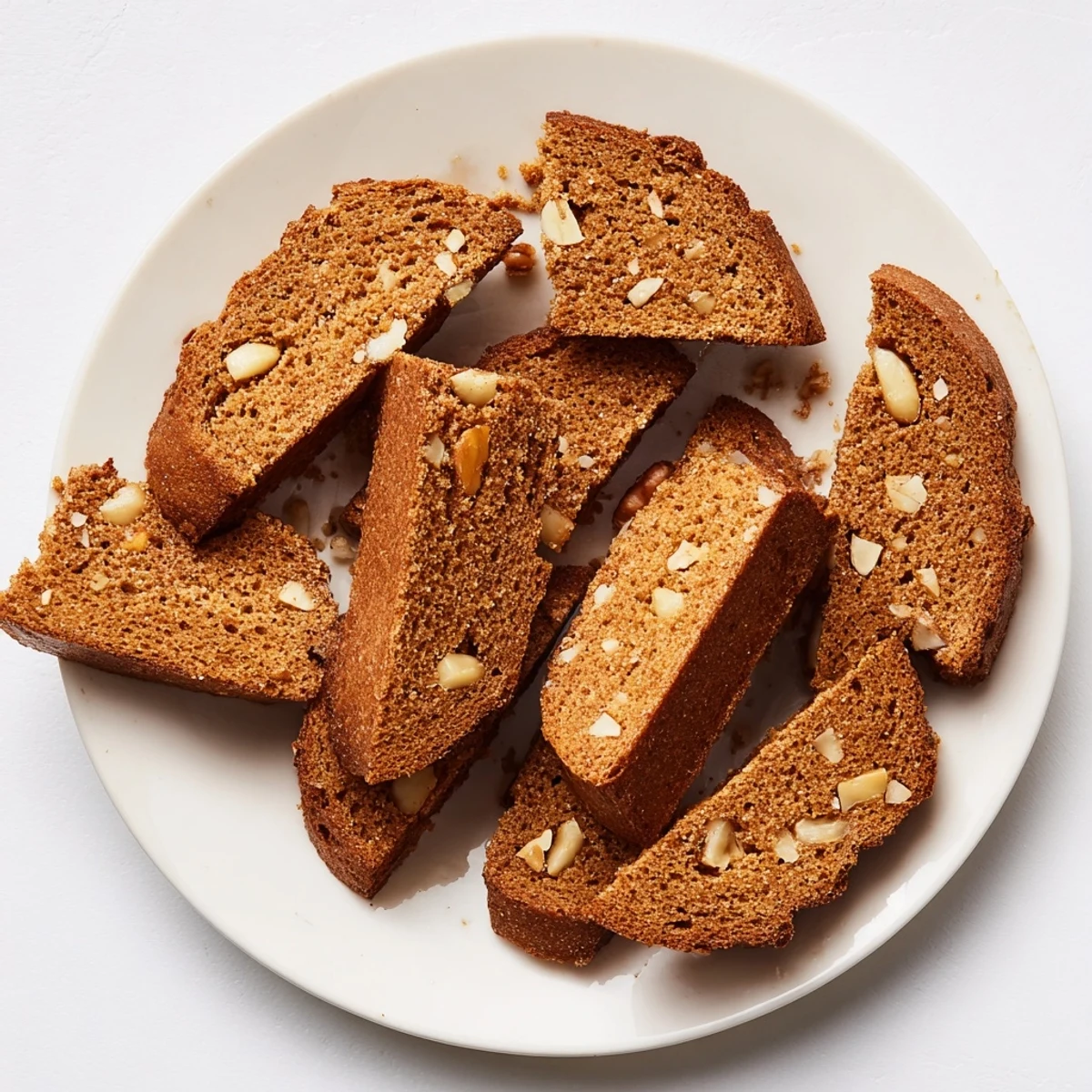 Fragrant gingerbread biscotti, showcasing warm spices and a delightful texture, perfect for sharing.
