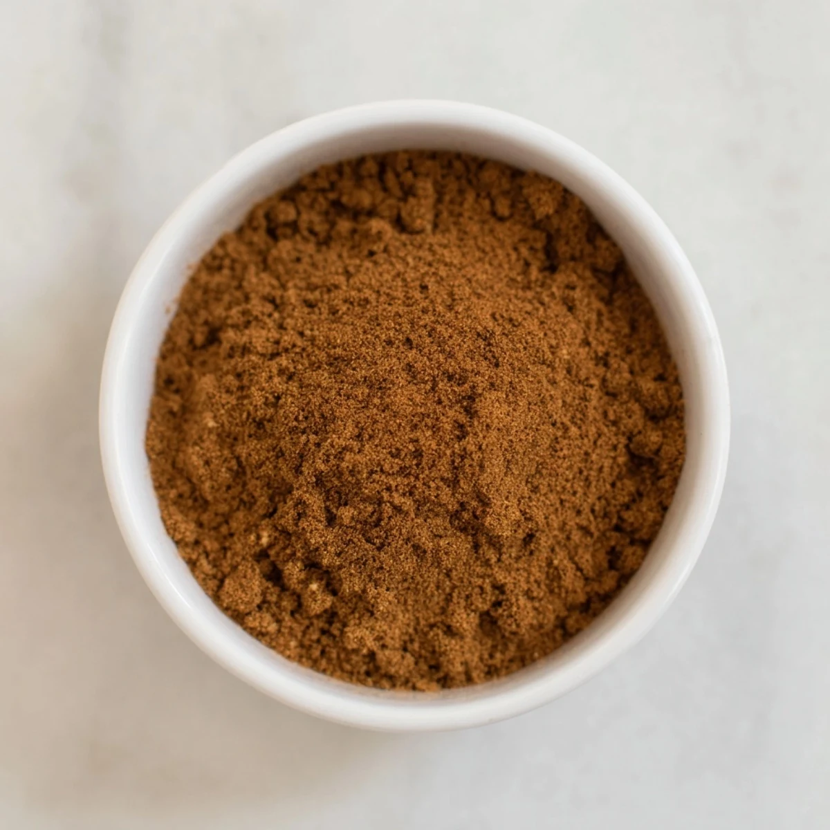 Deep brown gingerbread spice, blended and ready for use in cookies or warming drinks.