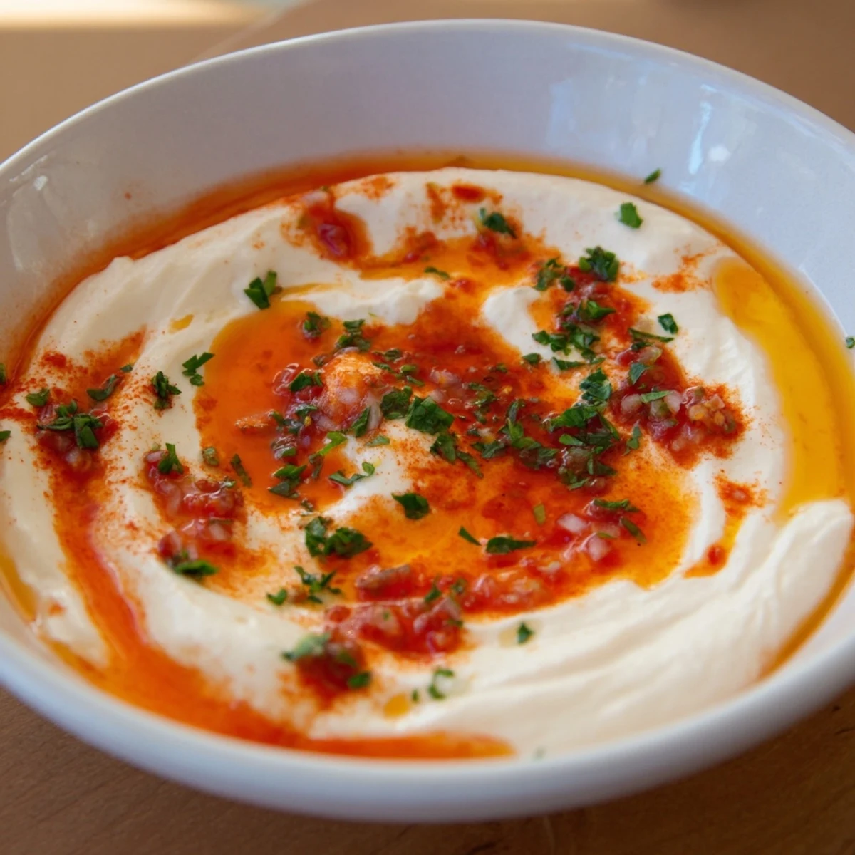 Thick, creamy garlic sauce, perfect for dipping, drizzling and enhancing any flavorful meal.