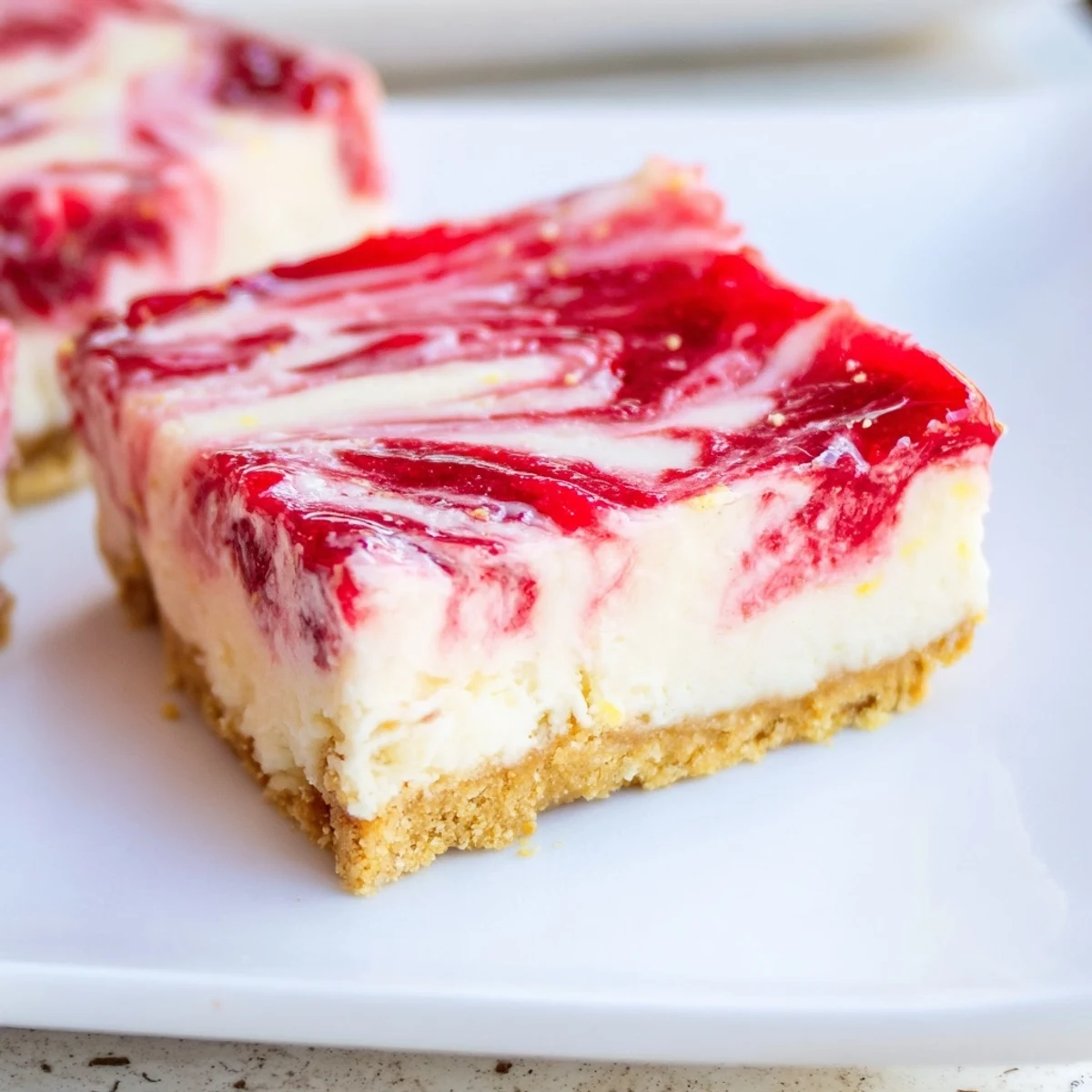 Lemon Raspberry Cheesecake Bars