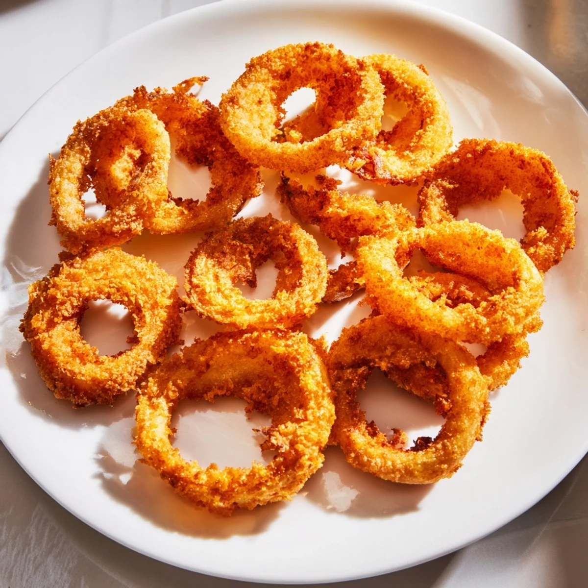 Golden Crispy Onion Rings