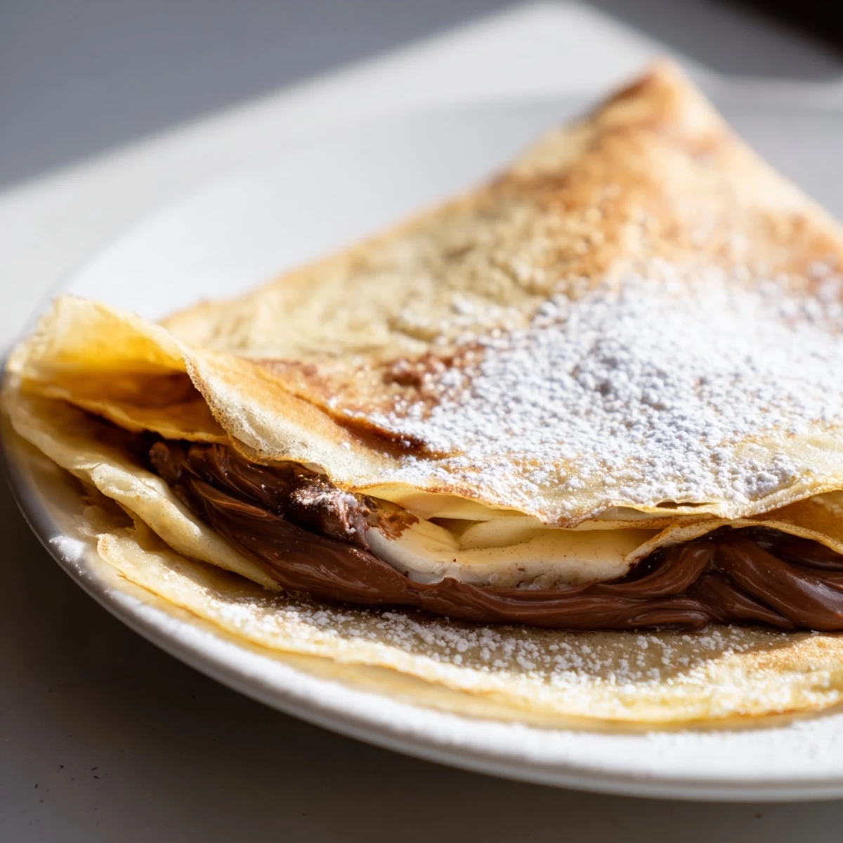Nutella Crepes French Delicacy