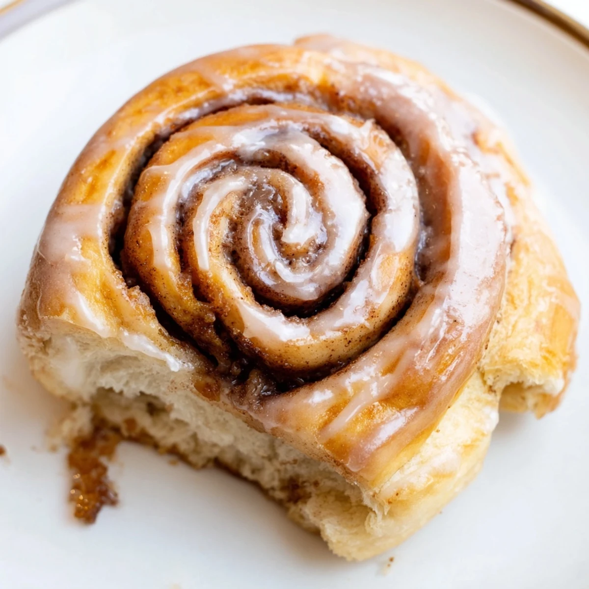 Imagine soft, warm-from-the-oven cinnamon swirl buns, ready to enjoy with a cup of coffee.