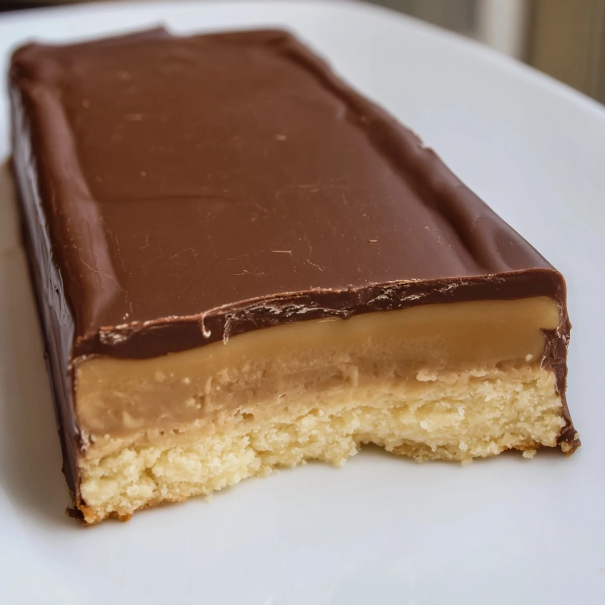 Freshly baked Twix candy bar cookies topped with smooth melted chocolate and rich caramel layers
