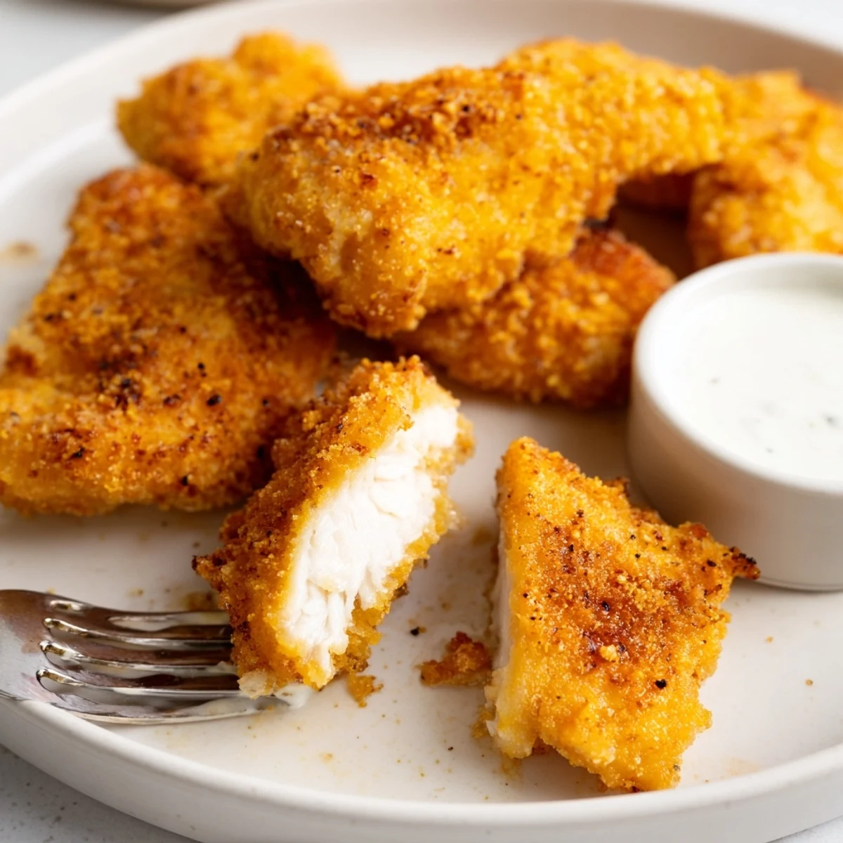 Golden fried Chicken Bites crisped to perfection, ideal for parties and snacking